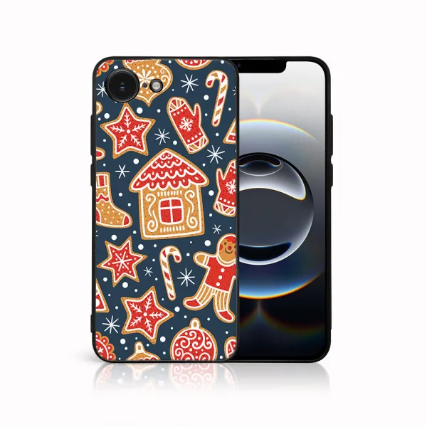 MY ART Kryt s vianočným dizajnom Apple iPhone 16e / iPhone 17e CHRISTMAS (069)