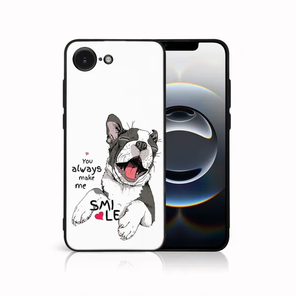 MY ART Ochranný kryt pre Apple iPhone 16e / iPhone 17e SMILE (189)
