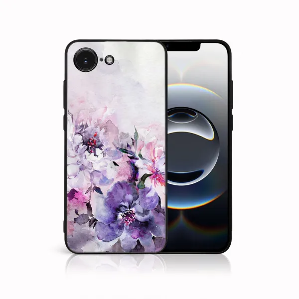 MY ART Ochranný kryt pre Apple iPhone 16e / iPhone 17e PEONIES (156)