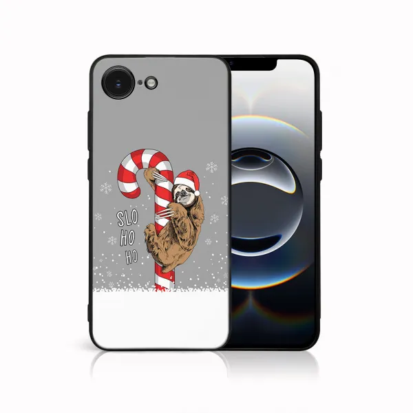 MY ART Kryt s vianočným dizajnom Apple iPhone 16e / iPhone 17e CANDY (076)