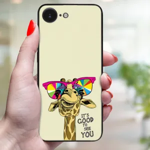MY ART Ochranný kryt pre Apple iPhone 16e / iPhone 17e GIRAFFE (180)