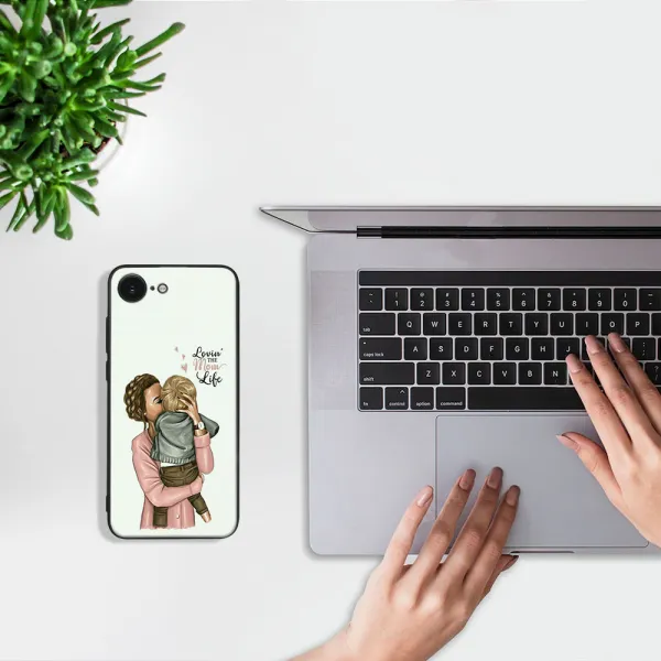 MY ART Ochranný kryt pre Apple iPhone 16e / iPhone 17e MOM LIFE (118)