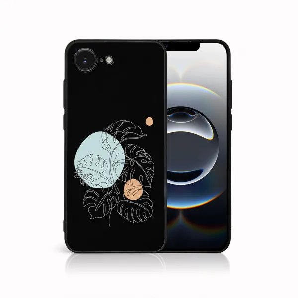 MY ART Ochranný kryt pre Apple iPhone 16e / iPhone 17e MONSTERA (194)