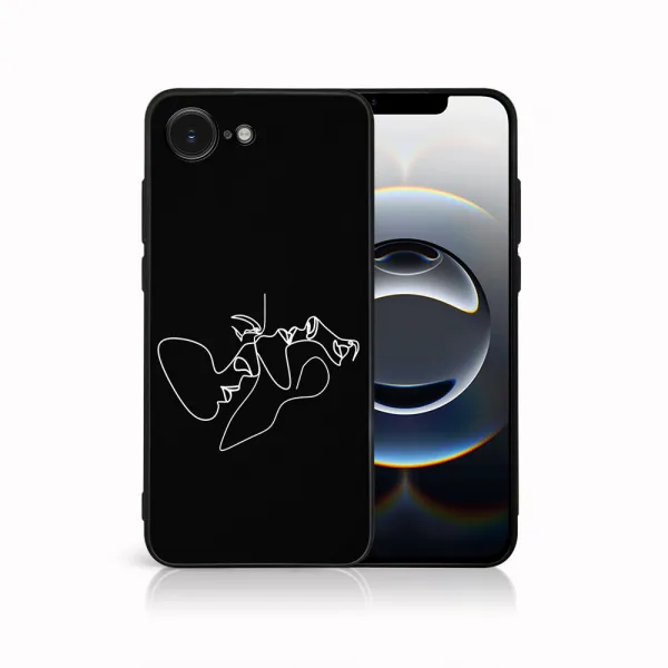 MY ART Ochranný kryt pre Apple iPhone 16e / iPhone 17e FACES (196)