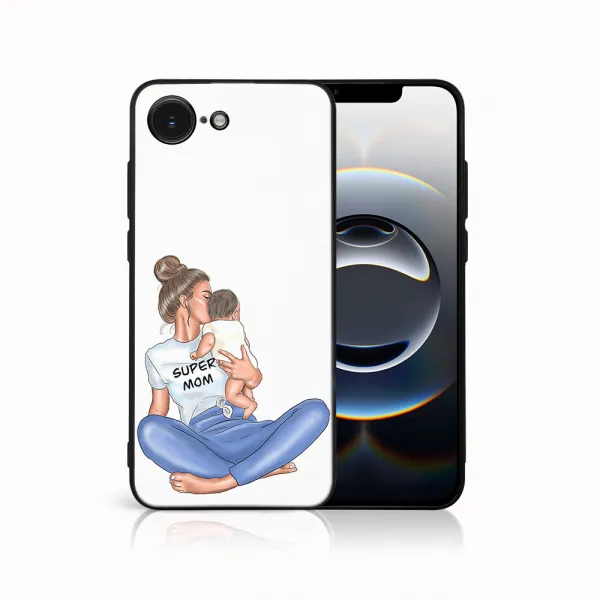MY ART Ochranný kryt pre Apple iPhone 16e / iPhone 17e SUPERMOM (112)