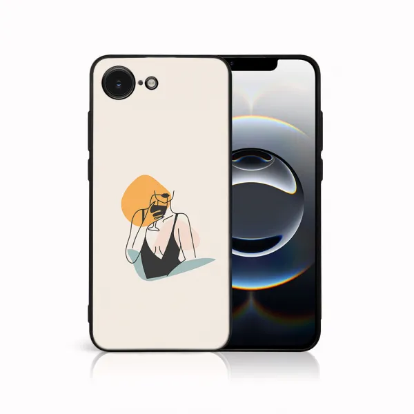 MY ART Ochranný kryt pre Apple iPhone 16e / iPhone 17e WOMAN (197)
