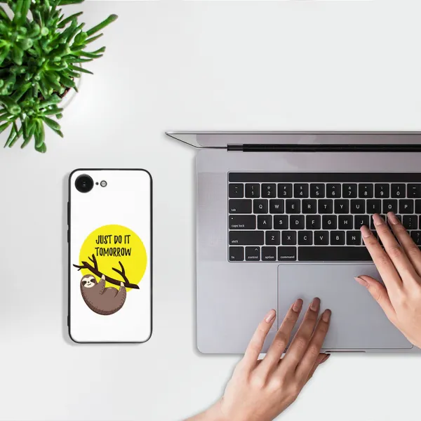 MY ART Ochranný kryt pre Apple iPhone 16e / iPhone 17e SLOTH (188)