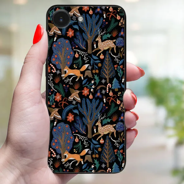 MY ART Kryt s vianočným dizajnom Apple iPhone 16e / iPhone 17e WINTER (071)