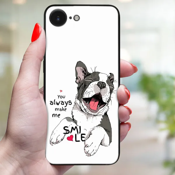 MY ART Ochranný kryt pre Apple iPhone 16e / iPhone 17e SMILE (189)