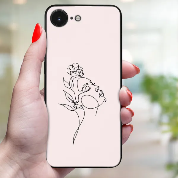 MY ART Ochranný kryt pre Apple iPhone 16e / iPhone 17e ROSE GIRL (198)