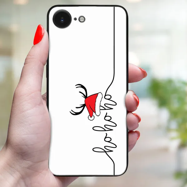 MY ART Kryt s vianočným dizajnom Apple iPhone 16e / iPhone 17e HOHOHO (073)