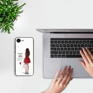 MY ART Ochranný kryt pre Apple iPhone 16e / iPhone 17e RED DRESS (137)