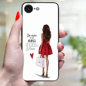 MY ART Ochranný kryt pre Apple iPhone 16e / iPhone 17e RED DRESS (137)