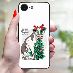 MY ART Kryt s vianočným dizajnom Apple iPhone 16e / iPhone 17e MERRY CHRISTMAS (074)