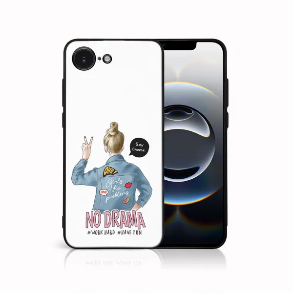 MY ART Ochranný kryt pre Apple iPhone 16e / iPhone 17e NO DRAMA (138)