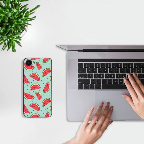 MY ART Ochranný kryt pre Apple iPhone 16e / iPhone 17e WATERMELON (120)
