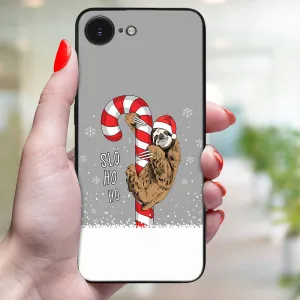MY ART Kryt s vianočným dizajnom Apple iPhone 16e / iPhone 17e CANDY (076)