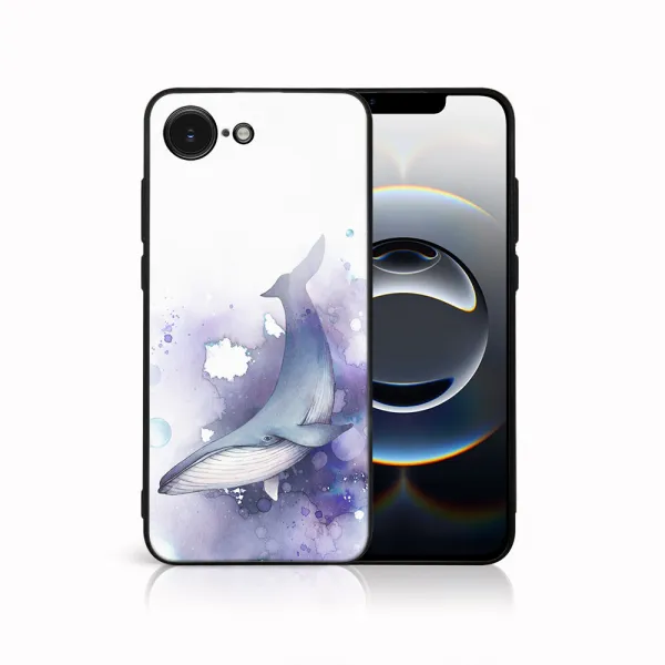 MY ART Ochranný kryt pre Apple iPhone 16e / iPhone 17e WHALE (242)