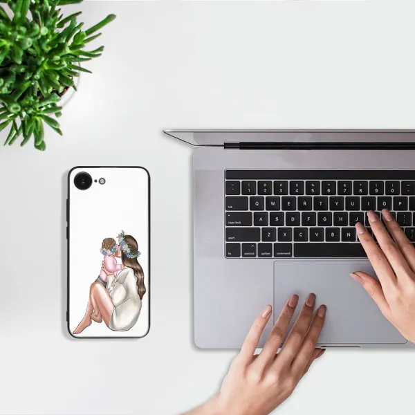 MY ART Ochranný kryt pre Apple iPhone 16e / iPhone 17e BABY GIRL (111)