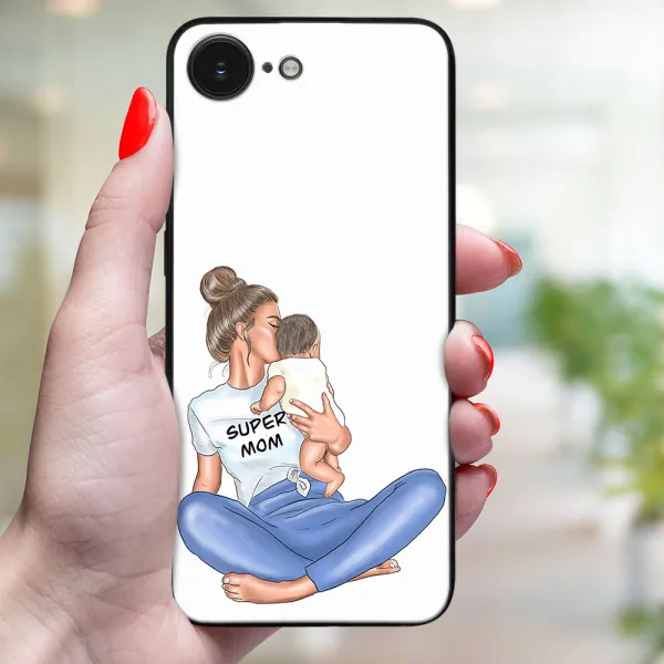 MY ART Ochranný kryt pre Apple iPhone 16e / iPhone 17e SUPERMOM (112)