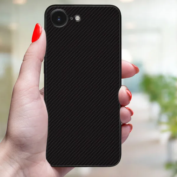 MY ART Ochranný kryt pre Apple iPhone 16e / iPhone 17e CARBON (231)