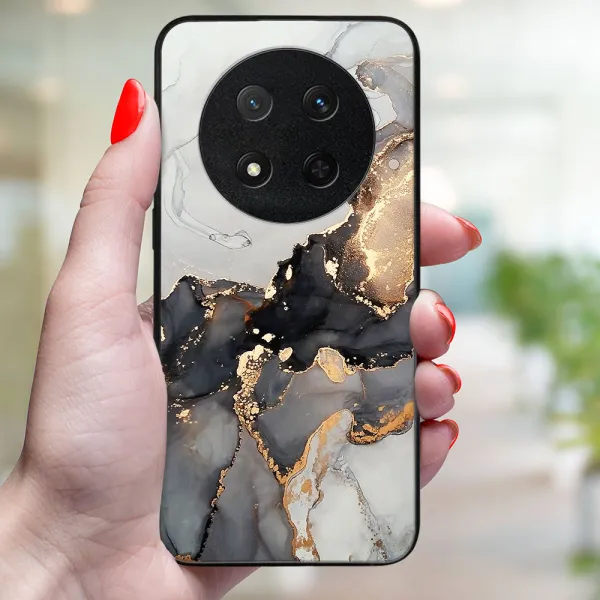 MY ART Ochranný kryt pre Honor Magic7 Lite 5G GREY MARBLE (140)