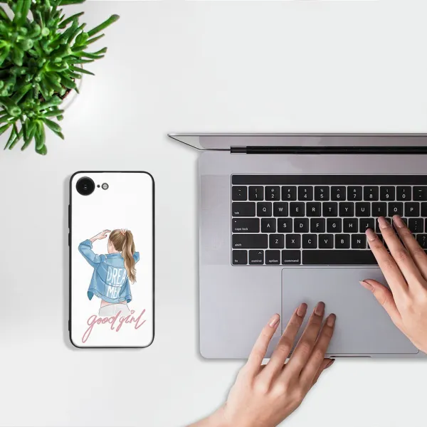 MY ART Ochranný kryt pre Apple iPhone 16e / iPhone 17e GOOD GIRL (130)
