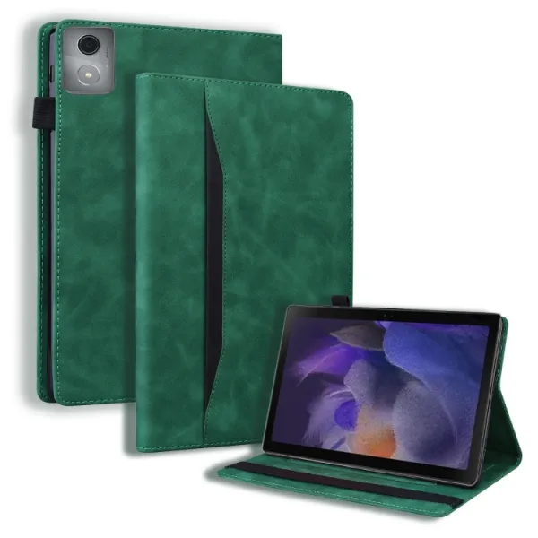 FLATY Zaklápacie puzdro pre Lenovo Tab K11 Plus zelené