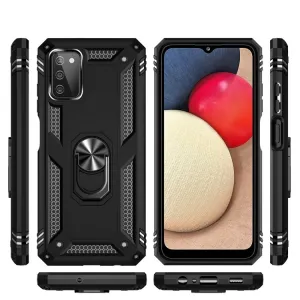 RING Ochranný obal pre Samsung Galaxy A03s čierny