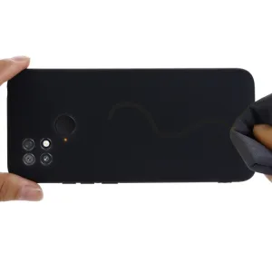 RUBBER Ochranný kryt pre Xiaomi Poco C40 čierny