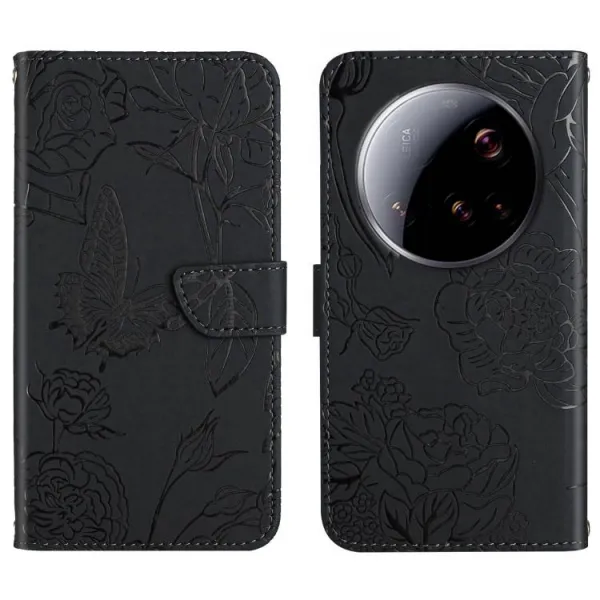 ART BLOSSOM Peňaženkový obal pre Xiaomi 15 Ultra čierny