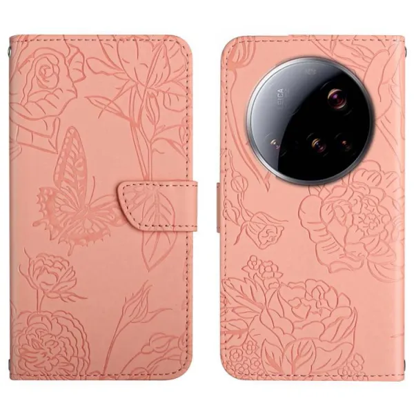 ART BLOSSOM Peňaženkový obal pre Xiaomi 15 Ultra ružový