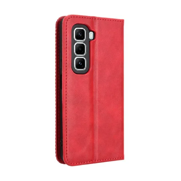 BUSINESS Peňaženkové puzdro pre Infinix Hot 50 Pro červené