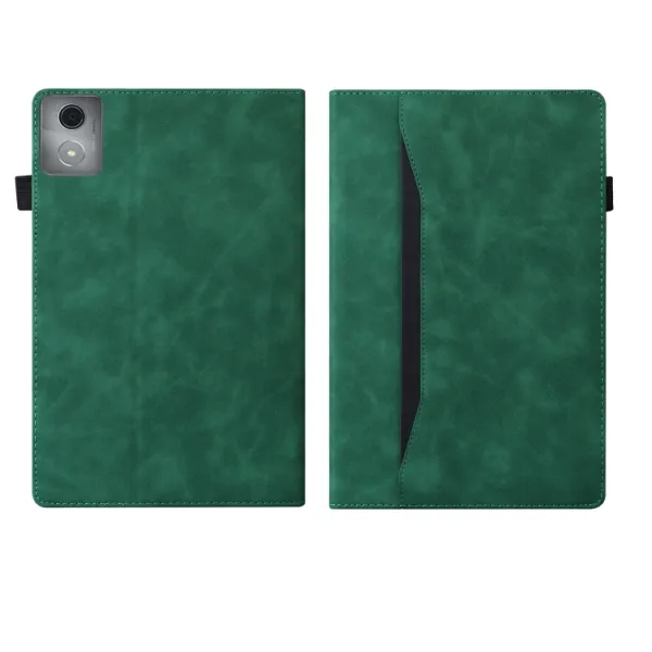 FLATY Zaklápacie puzdro pre Lenovo Tab K11 Plus zelené