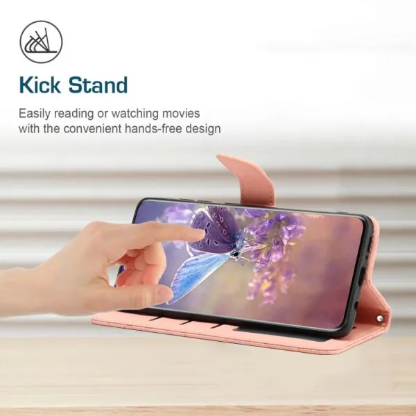 ART BLOSSOM Peňaženkový obal pre Realme 14 5G ružový