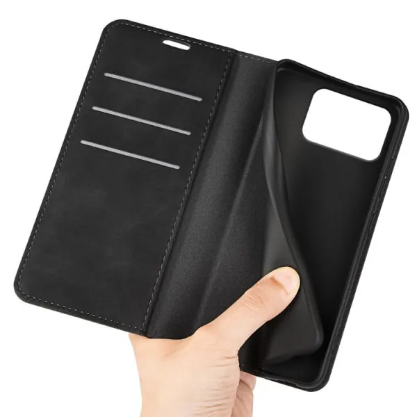 MAGNETIC Zaklápací kryt pre Asus Zenfone 12 Ultra čierny