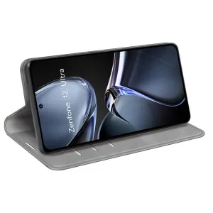 MAGNETIC Zaklápací kryt pre Asus Zenfone 12 Ultra šedý