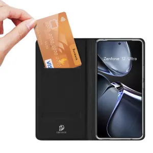 DUX Zaklápacie puzdro pre Asus Zenfone 12 Ultra čierne