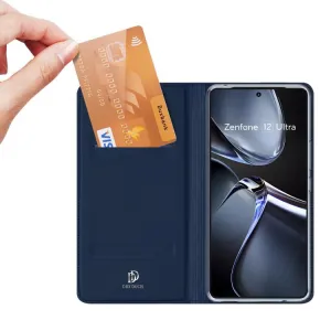 DUX Zaklápacie puzdro pre Asus Zenfone 12 Ultra modré