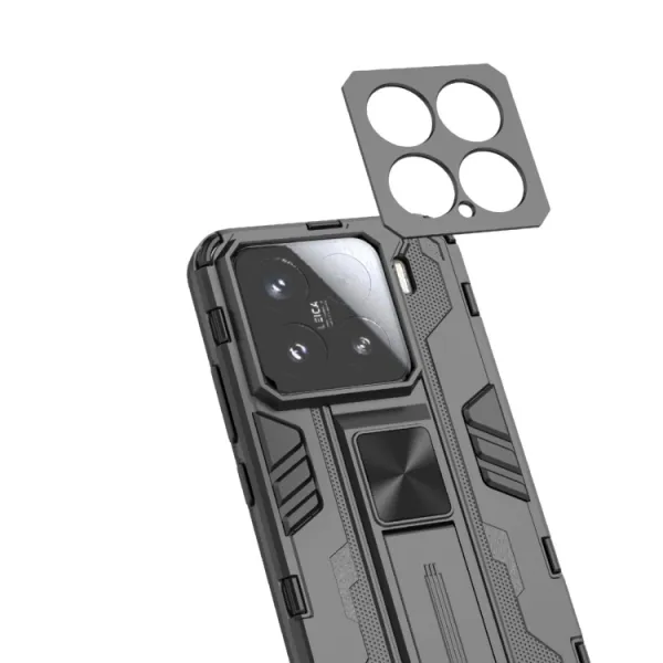 SUPERSONIC Ochranný obal so stojanom pre Xiaomi 15 modrý
