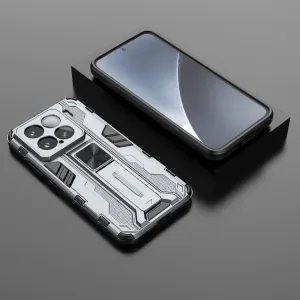 SUPERSONIC Ochranný obal so stojanom pre Xiaomi 15 šedý