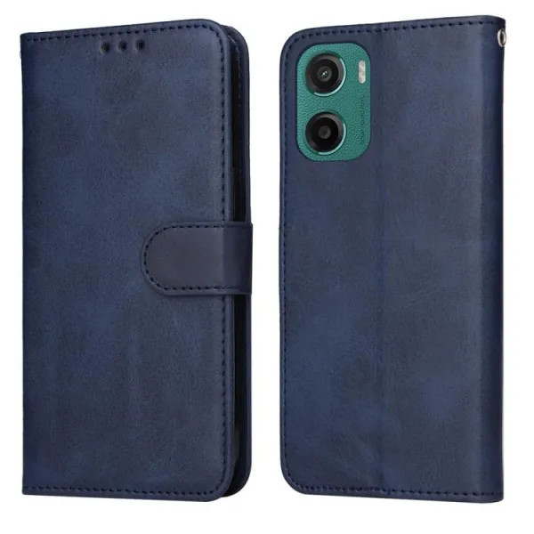 SMOOTH Peňaženkové puzdro pre Motorola Moto G05 / Moto E15 modré