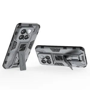 SUPERSONIC Ochranný obal so stojanom pre Xiaomi 15 šedý