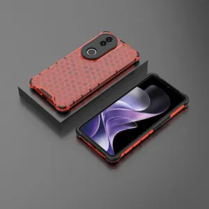 HONEYCOMB Ochranný kryt Vivo V50 5G červený