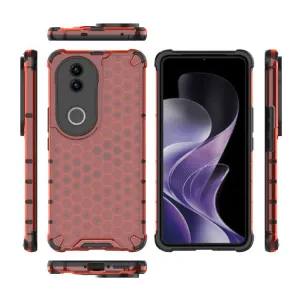 HONEYCOMB Ochranný kryt Vivo V50 5G červený
