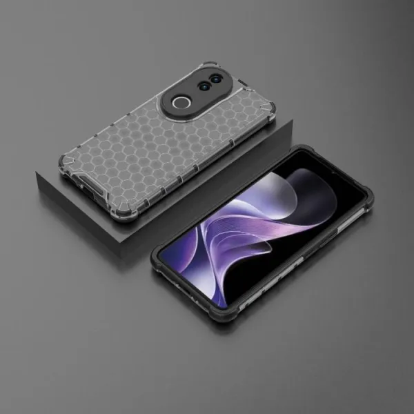 HONEYCOMB Ochranný kryt Vivo V50 5G čierny