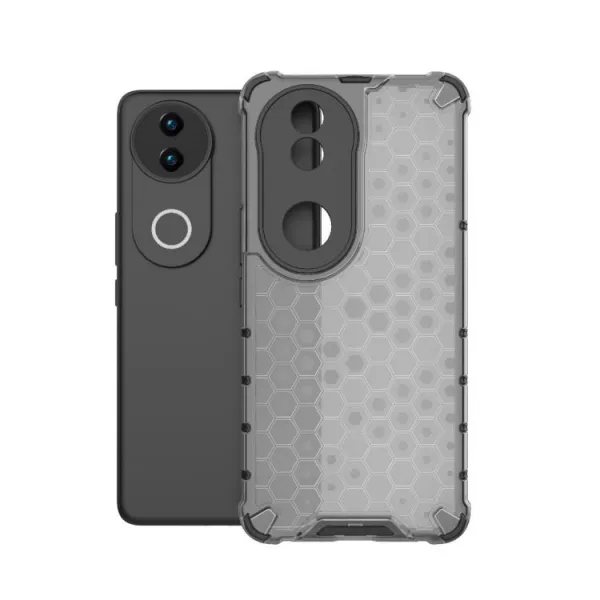 HONEYCOMB Ochranný kryt Vivo V50 5G čierny