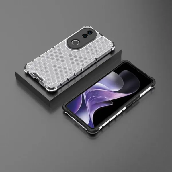 HONEYCOMB Ochranný kryt Vivo V50 5G priehľadný