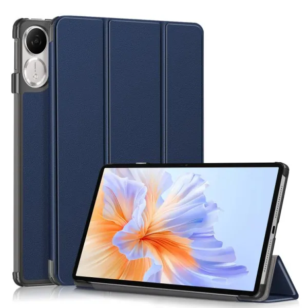 LEATHER Zaklápací kryt pre Honor Pad V9 modrý