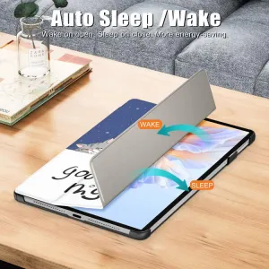 ART Zaklápacie puzdro pre Honor Pad V9 LAZY CAT
